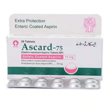 Picture of Ascard 75mg Tab 10x3s